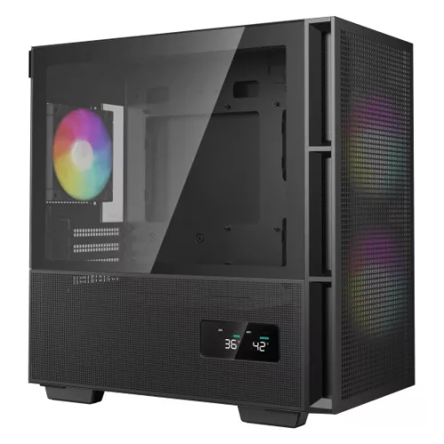DeepCool HÁZ DeepCool Micro - CH360 DIGITAL - Fekete - R-CH360-BKAPE3D-G-1