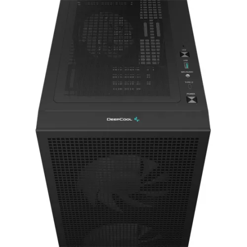 DeepCool HÁZ DeepCool Micro - CH360 DIGITAL - Fekete - R-CH360-BKAPE3D-G-1