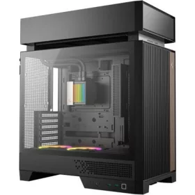   DEEPCOOL Ház ATX CL6600, Vízhűtéssel, Tápegység nélkül, Fekete, Üvegfalú