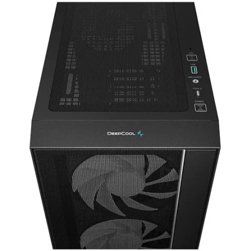 DeepCool HÁZ DeepCool Midi - MATREXX55 MESH V4 C - Fekete - R-MATREXX55-BCAGA4-G-4