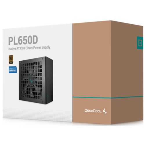 DeepCool TÁP DeepCool 650W - PL650-D 80+ Bronze - R-PL650D-FC0B-EU
