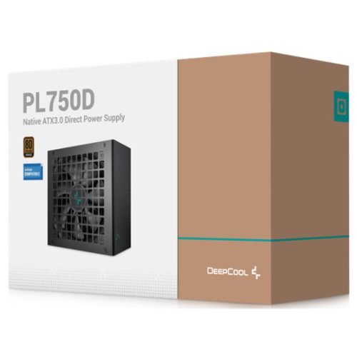 DeepCool TÁP DeepCool 750W - PL750-D 80+ Bronze - R-PL750D-FC0B-EU