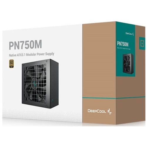 DeepCool TÁP DeepCool 750W - PN750-M 80+ Gold - R-PN750M-FC0B-EU