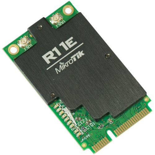 MikroTik R11e-2HnD 2.4GHz 802.11b/g/n high power miniPCI-e card uFl connectors