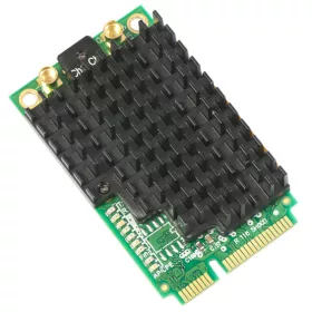  MikroTik 5Ghz miniPCI-e kártya, 802.11a/n/c dual chain wifi, 500mW, 2xMMCX csatlakozó