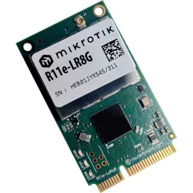   MikroTik LoRaWAN koncentrátor gateway kártya, GPS, miniPCI-e bővítőhelyre, 863-870 MHz
