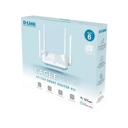 D-Link R15 Eagle Pro AI AX1500 Dual-Band Wi-Fi router