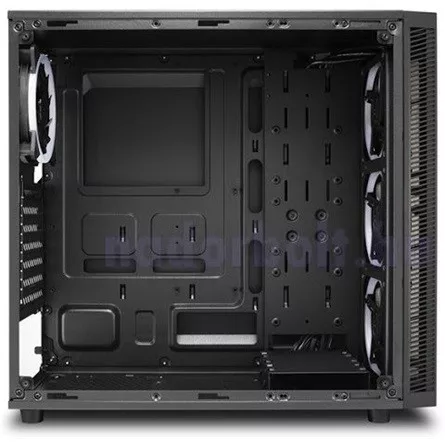 Zalman R2 BLACK táp nélküli Mid Tower számítógépház fekete