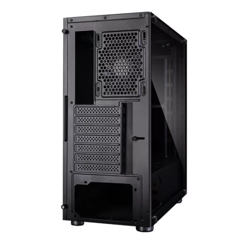 Zalman R2 BLACK táp nélküli Mid Tower számítógépház fekete