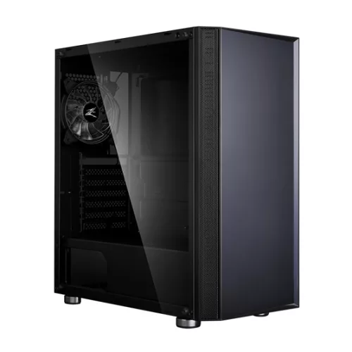 Zalman R2 BLACK táp nélküli Mid Tower számítógépház fekete