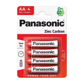 Panasonic AA (LR6) cink-szén elem 4db