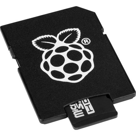 Raspberry PI NOOBS RASPIAN 32GB microSD operációs rendszer (adapterrel)