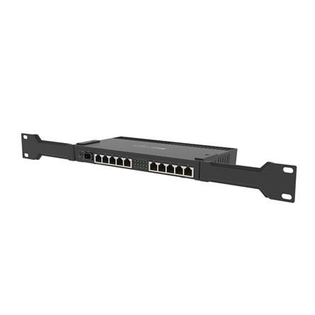 MikroTik 4011iGS 10x gigabites porttal, 1xSFP+, asztali/rackbe szerelhető
