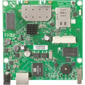   MikroTik RB912UAG alaplap, 5Ghz rádió, 1x gigabites RJ45 port, USB, mini-PCIe foglalat, 1xSIM