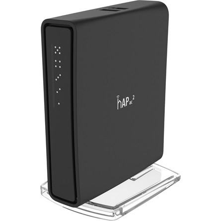 MIKROTIK The hAP ac2 is a Dual-concurrent Access Point, that provides Wifi coverage for 2.4 GHz and 5 GHz frequencies at the same time. Five Ethernet ports provide Gigabit connections for your...