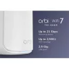 Netgear MESH-SATELLITE ORBI 870 WIFI 7 TRI-BAND WHITE 21 GBIT/S