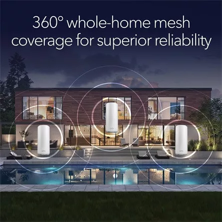 Netgear 2-SET ORBI 870 WIFI 7 MESH TRI-BAND WHITE  21 GBIT/S