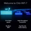 Netgear 2-SET ORBI 870 WIFI 7 MESH TRI-BAND WHITE  21 GBIT/S