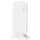 MIKROTIK wAP R with 650MHz CPU, 64MB RAM, 1xLAN, built-in 2.4Ghz 802.11b/g/n Dual Chain wireless with integrated antenna, miniPCI slot, LTE internal antenna with 2 x u.fl connectors, RouterOS ...