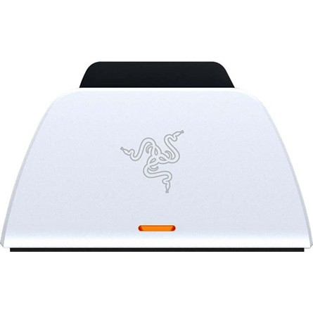 Razer PlayStation 5 gamepad töltő állvány (Robot White) fehér