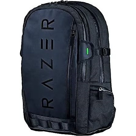 Razer Rogue 15 Backpack V3, Black, Tear- and water-resistant exterior, TPU padded scratch proof interior, Dedicated laptop compartment, Fits most laptops up to 15", 460 mm x 320 mm x 170 mm, 1...