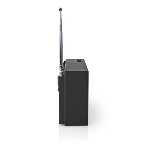 Nedis RDFM1200BK hordozható  AM / FM rádió, elemes