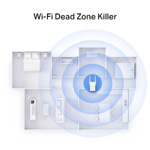 TP-LINK RE705X AX3000 Mesh WiFi 6 Extender