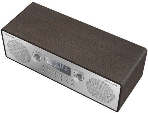 Panasonic RF-D100BTEGT DAB-FM Radio, RDS, Ébresztő, hangszínszabályozó és 2x5 W