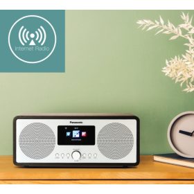   Panasonic RF-D40EG-K DAB digitális , FM és internetes rádió. WIFI; beépített Blu