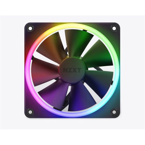 NZXT FAN NZXT F120 RGB - 120mm - fekete - RF-R12SF-B1