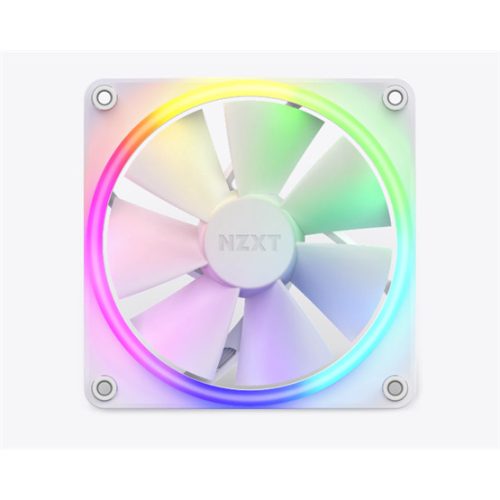 NZXT FAN NZXT F120 RGB - 120mm - fehér - RF-R12SF-W1