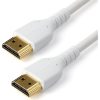 StarTech HDMI 2.0 Ethernet -> HDMI 2.0 Ethernet M/M video kábel 2m fehér Premium