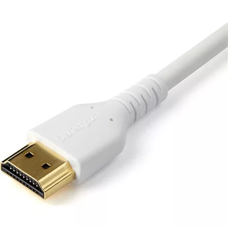 StarTech HDMI 2.0 Ethernet -> HDMI 2.0 Ethernet M/M video kábel 2m fehér Premium