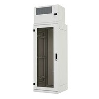 KELine 19" 32U 600x600  IP54 álló szekrény, Klímához előkészítve
