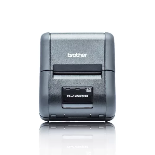BROTHER Mobil nyomtató (blokk/jegy/dok.) RJ-2050, direkt thermal, 203dpi, WiFi/Bluetooth/USB, 54mm x 1m, IP54, 32 MB