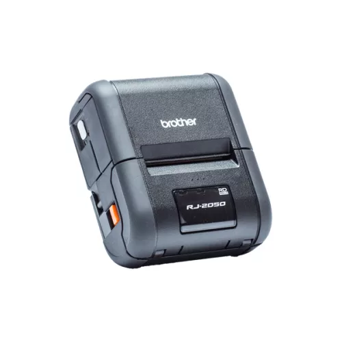 BROTHER Mobil nyomtató (blokk/jegy/dok.) RJ-2050, direkt thermal, 203dpi, WiFi/Bluetooth/USB, 54mm x 1m, IP54, 32 MB