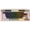 ROYAL KLUDGE RK L75 Mocha Grey Gaming Keyboard Beige switch