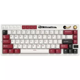 ROYAL KLUDGE RK M65 Famicom Gaming Keyboard Cream switch