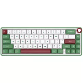   ROYAL KLUDGE R65 Green sand Gaming Keyboard Chartreuse switch