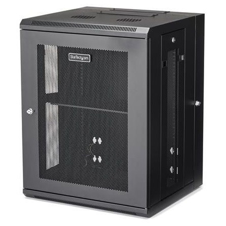 StarTech 19" fali rack szekrény fekete
