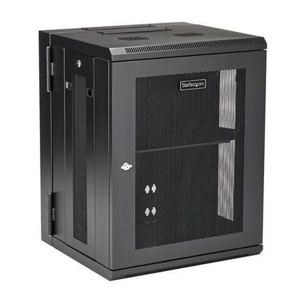 StarTech 19" fali rack szekrény fekete