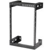 StarTech 15U 19" rack keret fekete