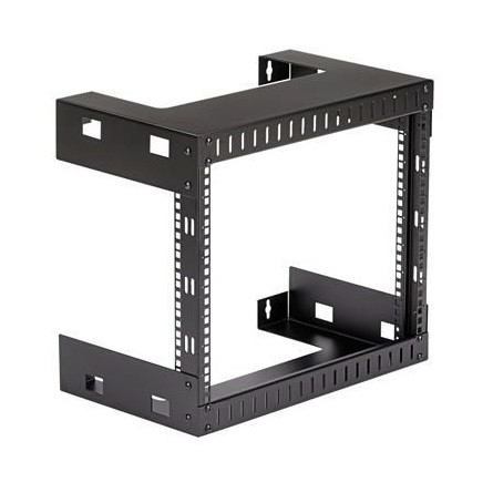 StarTech 8U fali rack keret fekete