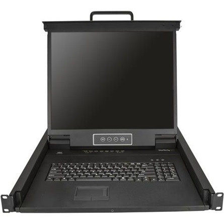 StarTech 8 PORT RACKMOUNT KVM CONSOLE FOR SERVER RACK - 48.26 CM       IN