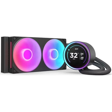NZXT Fan NZXT - Kraken Elite 240 RGB V2 - Vízhűtés - 240mm - RL-KR24E-B2