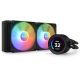 NZXT Fan NZXT - Kraken Elite 240 RGB - Vízhűtés - 240mm - RL-KR24E-W1