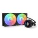 NZXT Fan NZXT - Kraken Elite 280 RGB - Vízhűtés - 280mm - RL-KR28E-B1