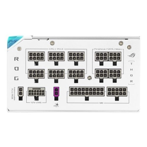 ASUS TÁP Asus ROG THOR 1200W - ROG-THOR-1200P3-WHITE GAMING - ATX 3.1 -  Moduláris - Fehér - tápegység