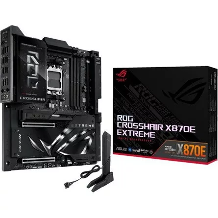 Asus Alaplap - AMD ROG CROSSHAIR X870E EXTREME AM5 (X870, ATX, 4xDDR5 9000+MHz, 4xSATA3, 5x M.2, HDMI+2xUSB4)