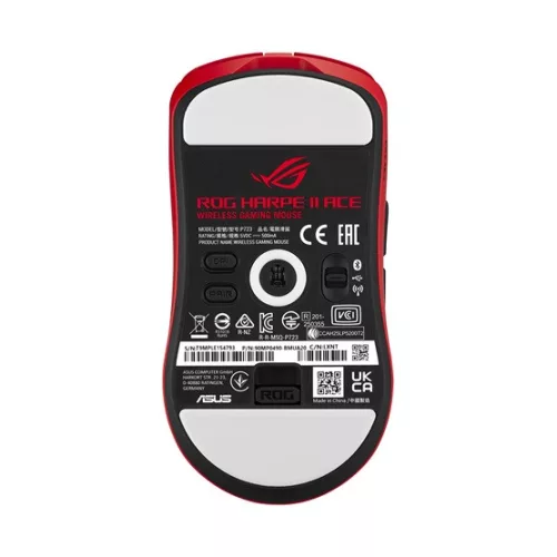 ASUS Mouse ASUS ROG Harpe II Ace vezeték nélküli egér - Piros
